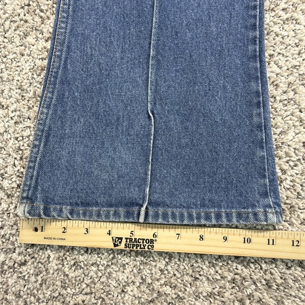 Vintage 80's Levi's 684 Orange Tab Bell Faded Denim‎ Jeans 36x33 (Fits 33x28)